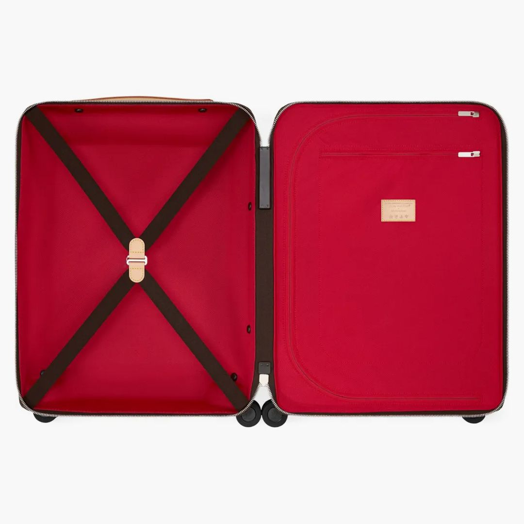Louis Vuitton X Takashi Murakami Cherry Horizon 55 Brown Monogram