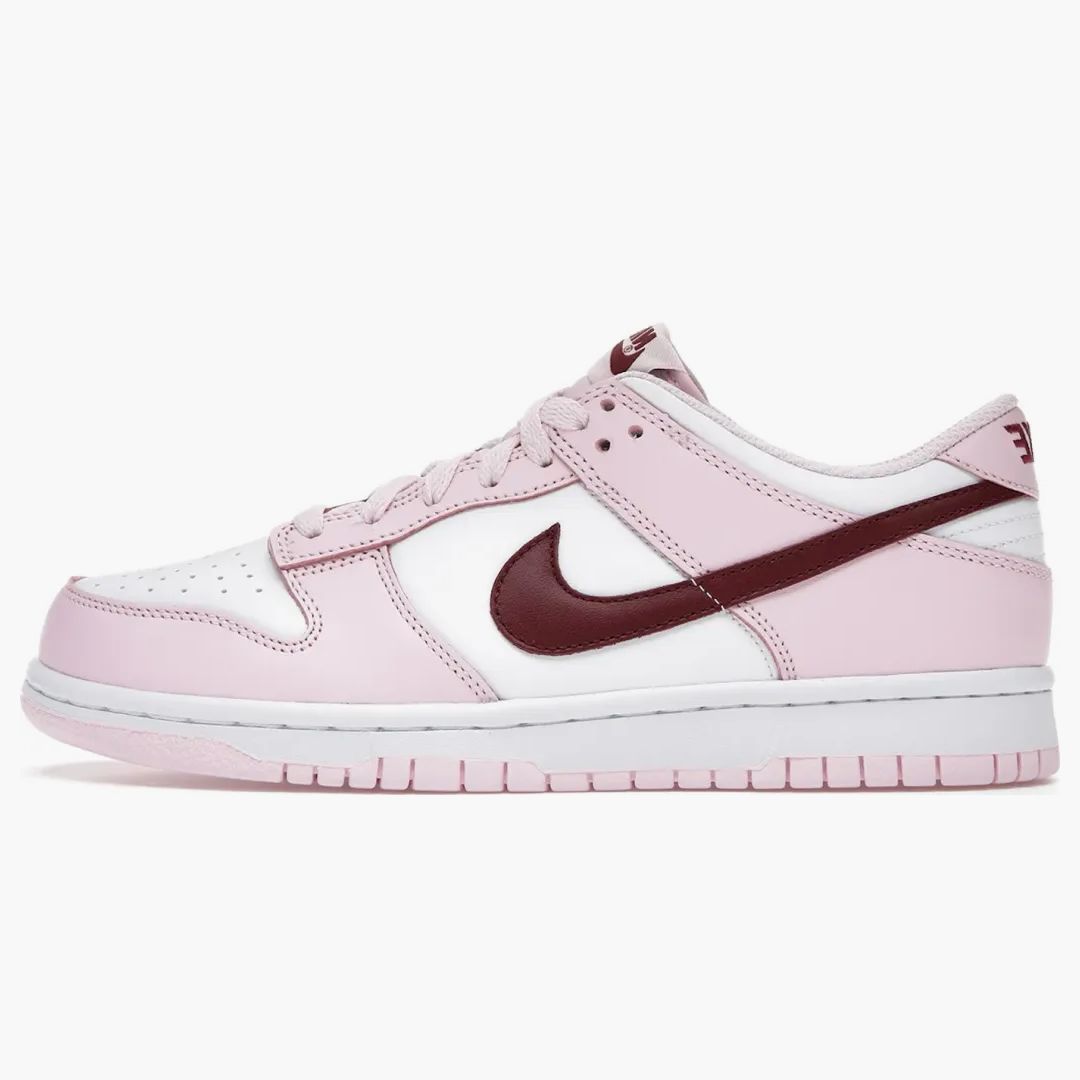 Nike Dunk Low Pink Foam Red White (gs)