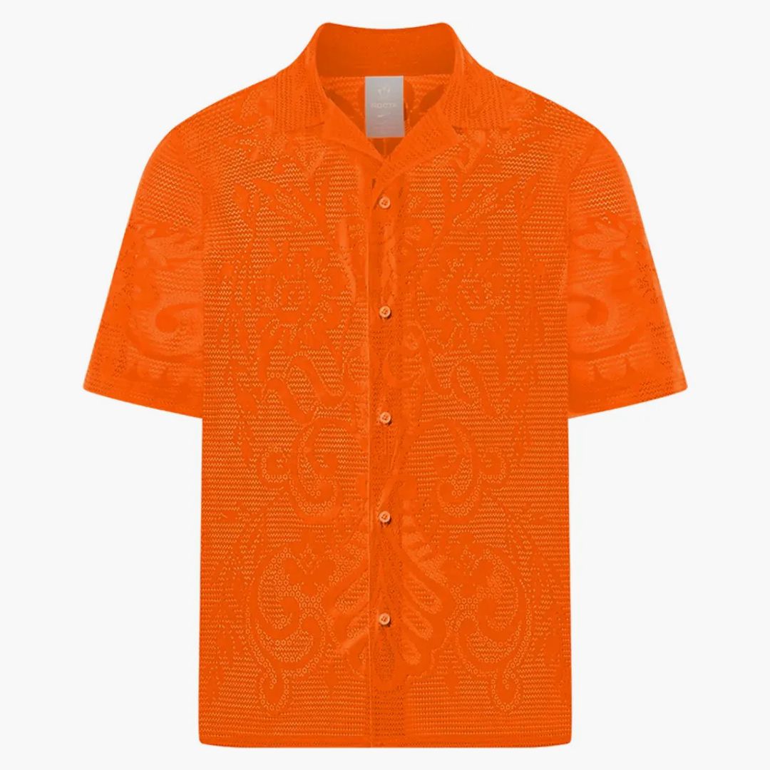 Nike X Nocta Drapers Button Up Safety Orange