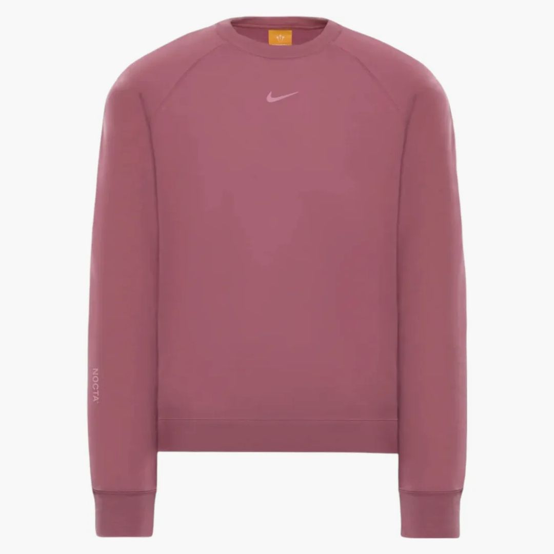 Nike X Nocta Fleece Cs Crew Desert Berry