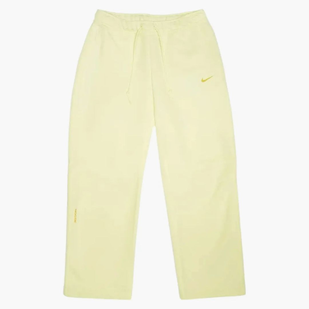 Nike X Nocta Nrg Tech Fleece Open Hem Pants Citron Tint/vivid Sulfur