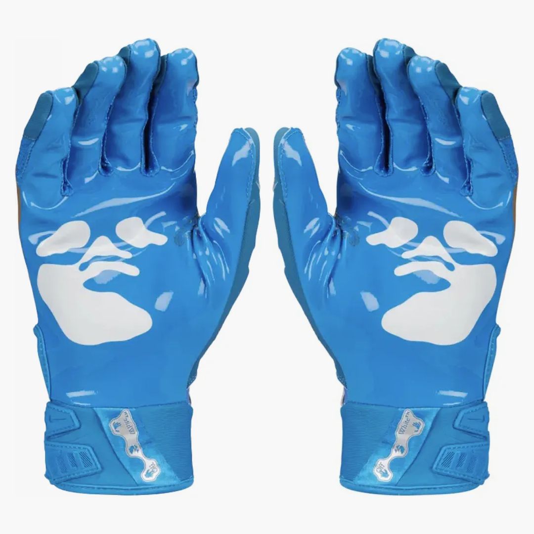 Nike X Off-white D-tack Football Gloves Multicolor