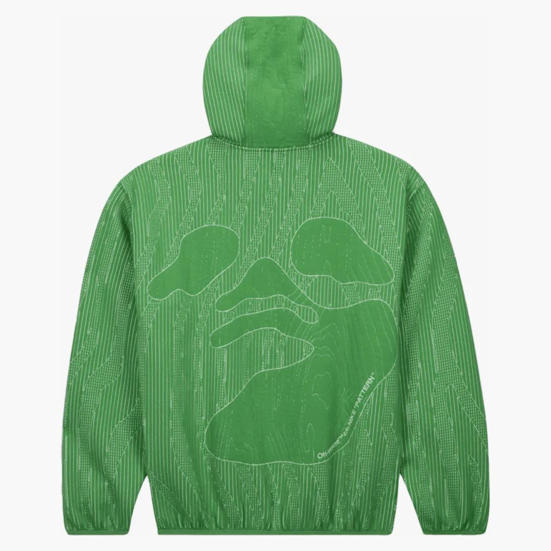 Nike X Off-white Engineered Hoodie (asia Sizing) Green