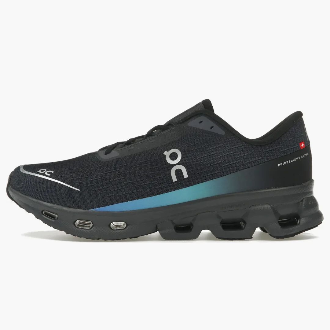 On Running Cloudspark Black Blueberry