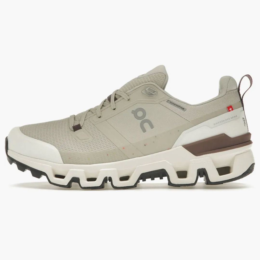 On Running Cloundwander Waterproof Sand Ivory (women's)