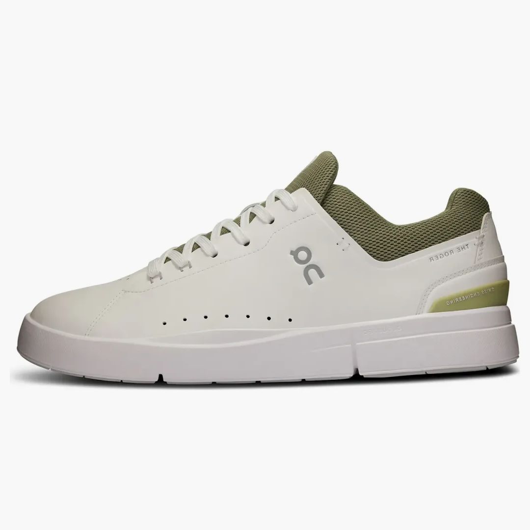 On The Roger Advantage White Olive