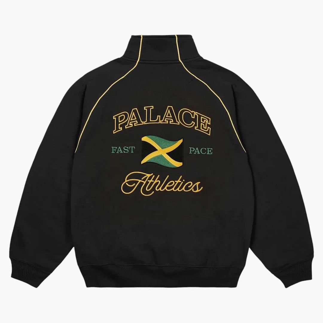 Palace Athletic Zip Funnel Black