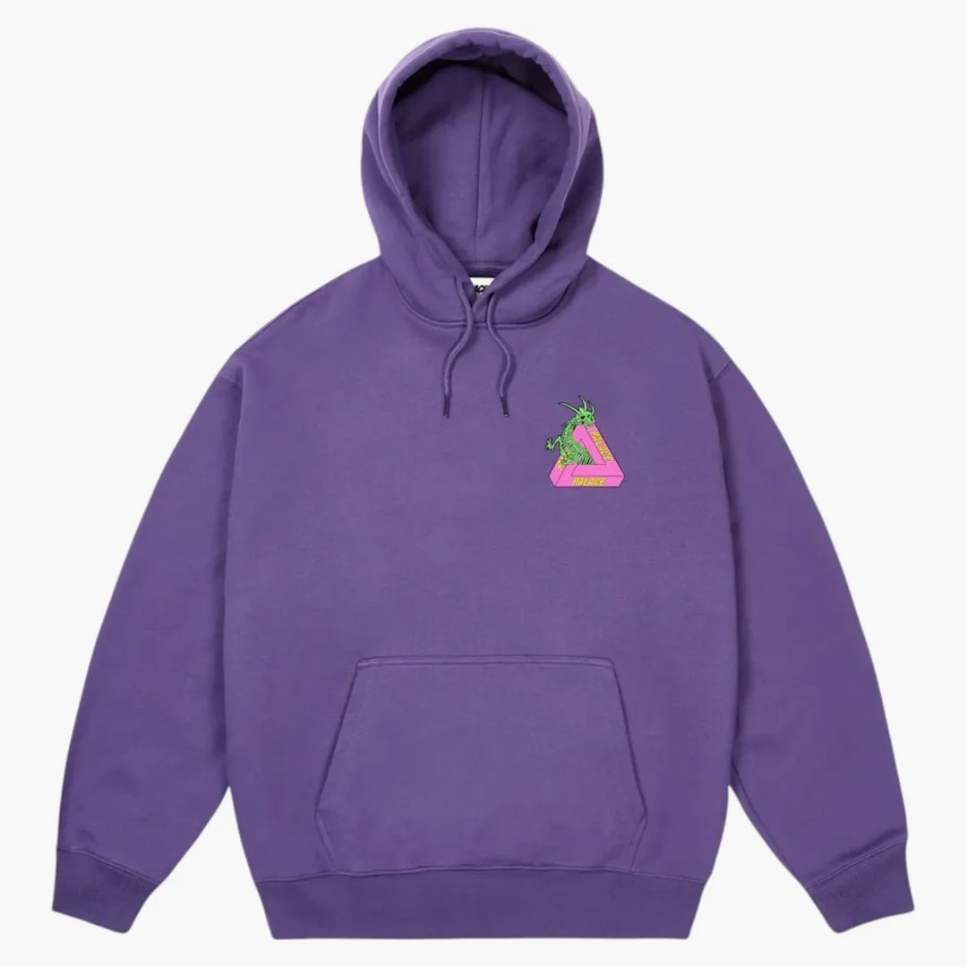 Palace Dragon Bones Tri Hood Purp
