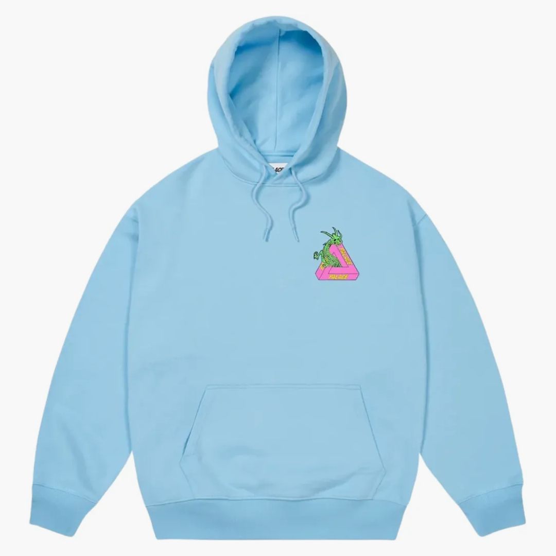 Palace Dragon Bones Tri Hood Skyline Blue