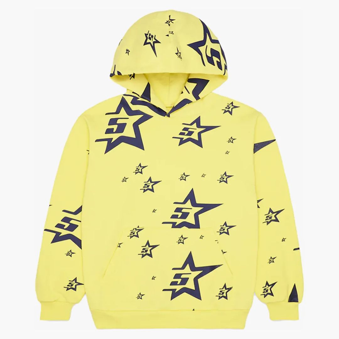 Sp5der 5star Hoodie Yellow