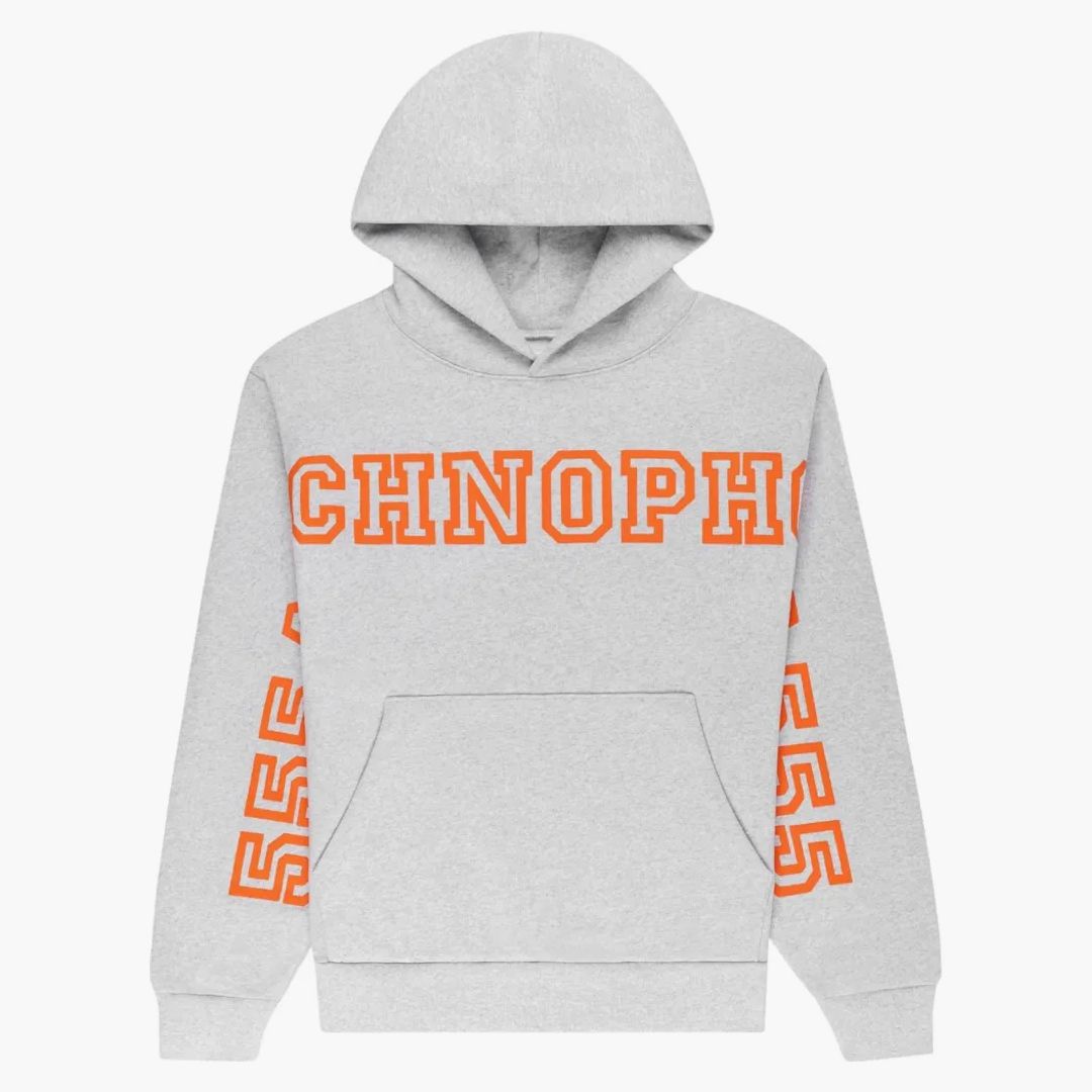 Sp5der Arach Hoodie Heather Grey