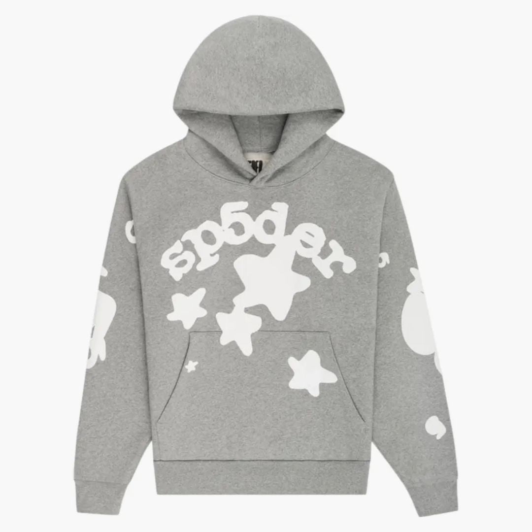 Sp5der Beluga Hoodie Dark Grey Heather