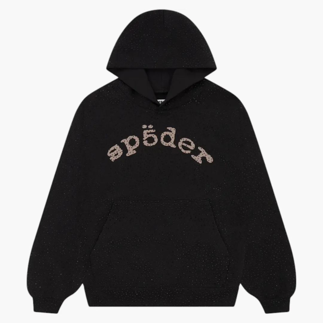 Sp5der Vvs Hoodie Black