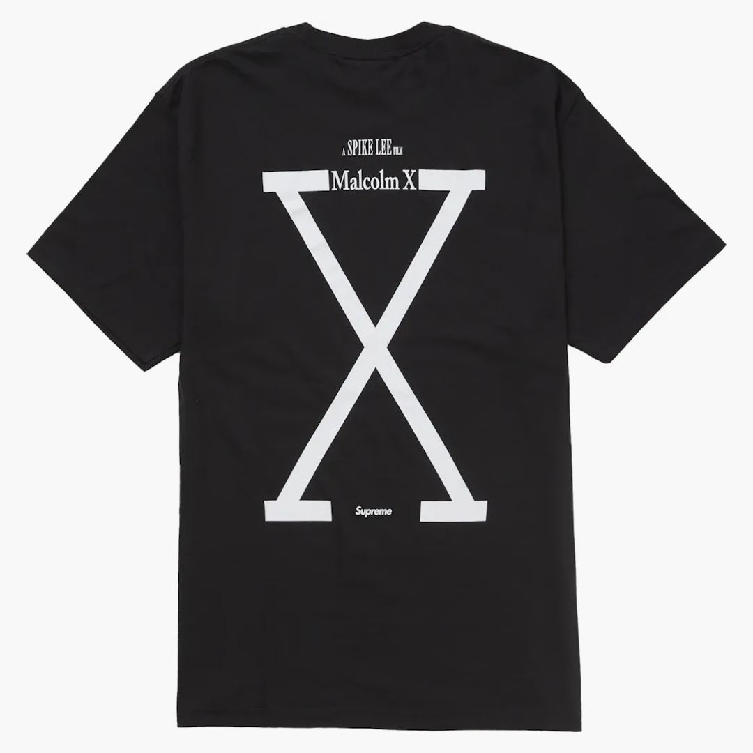 Supreme 40 Acres Malcolm X Tee Black