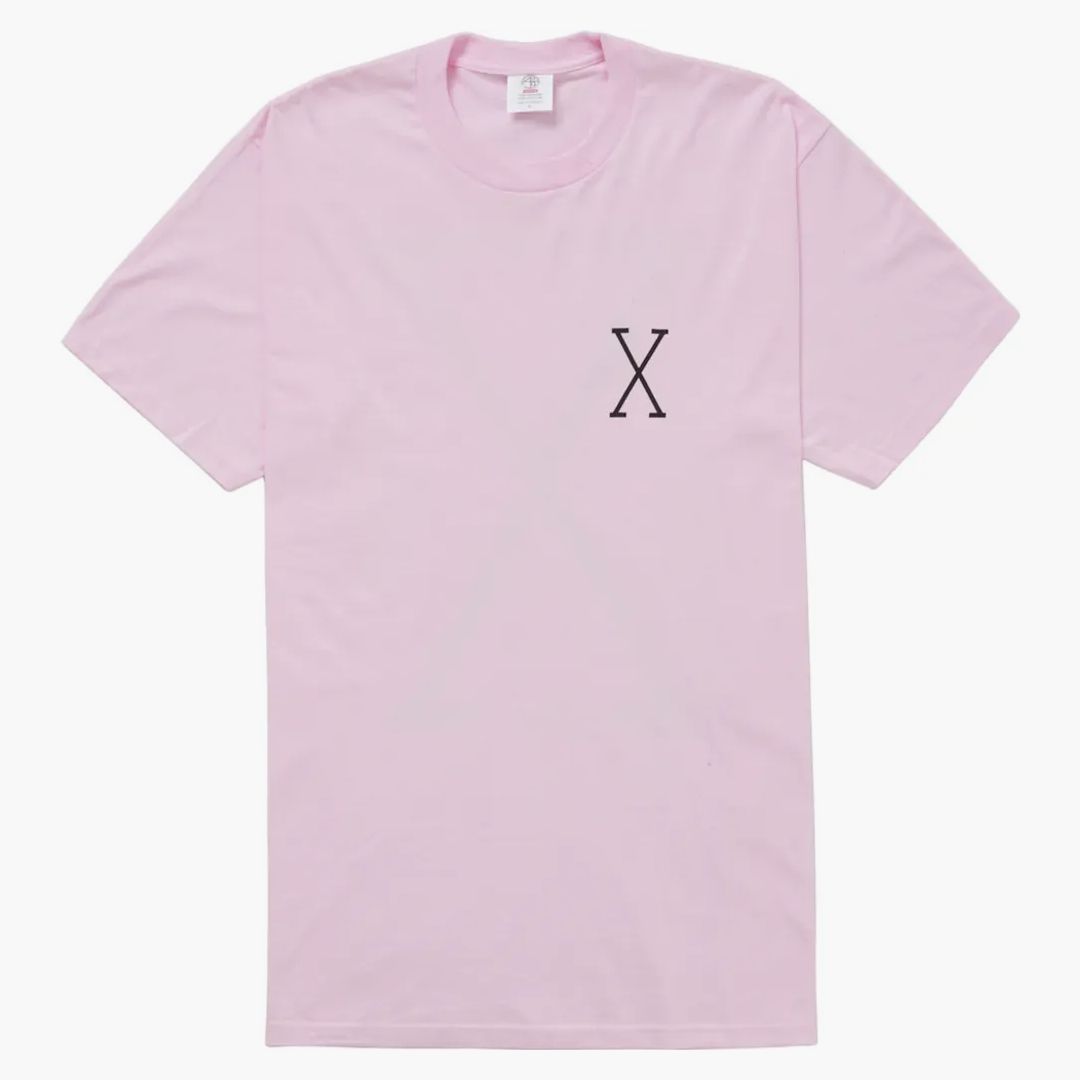 Supreme 40 Acres Malcolm X Tee Pink