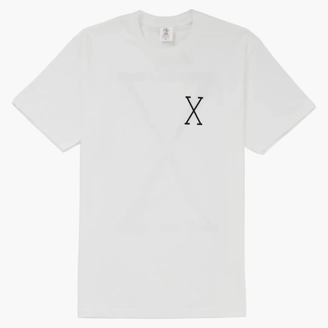 Supreme 40 Acres Malcolm X Tee White