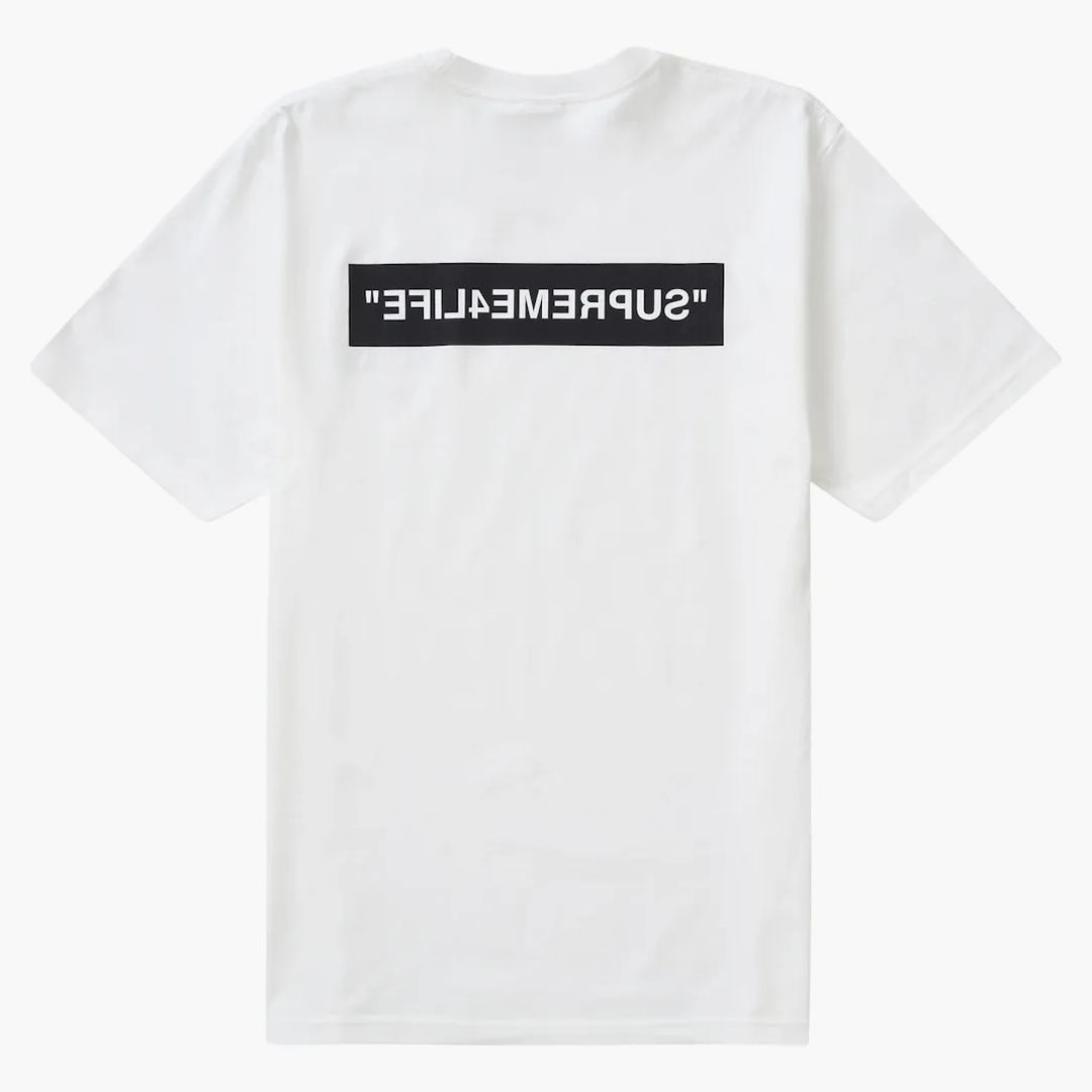 Supreme 4 Life Tee White