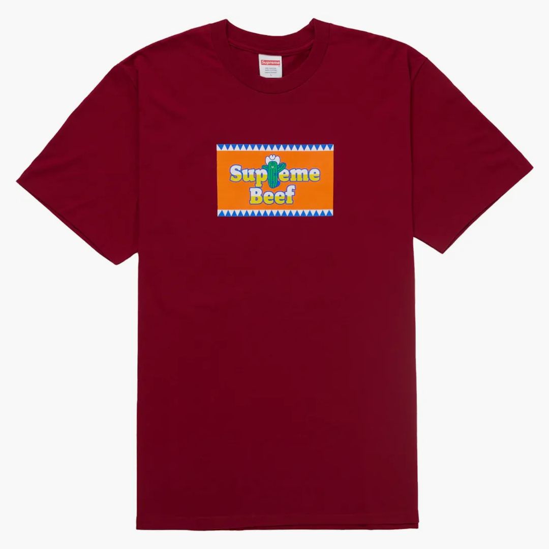 Supreme Beef Tee Cardinal