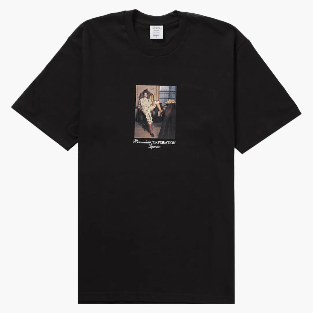 Supreme Bernadette Corporation Fuck Tee Black