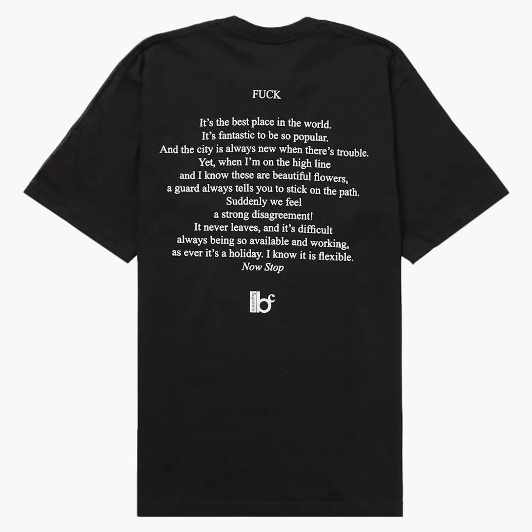 Supreme Bernadette Corporation Fuck Tee Black