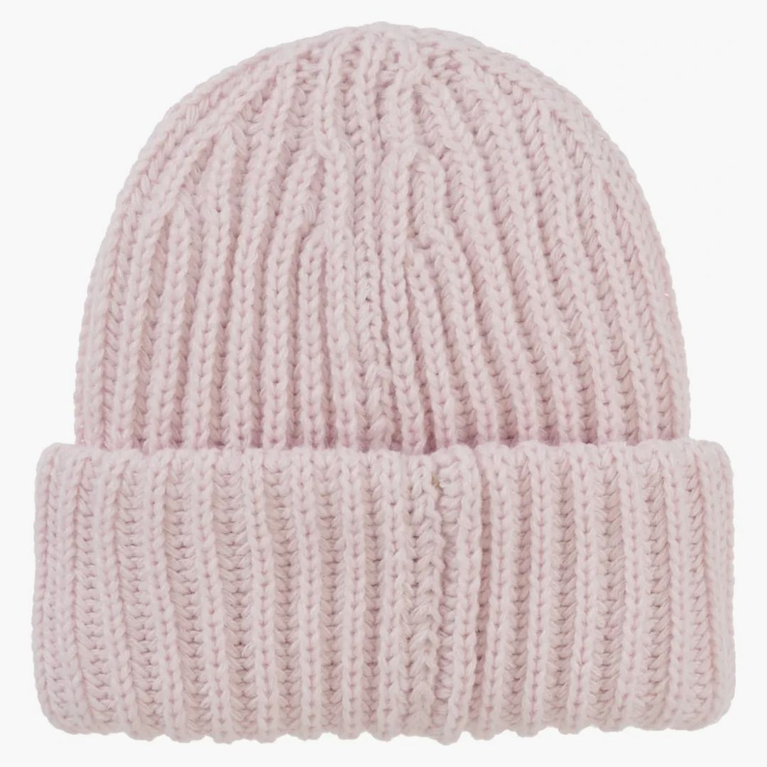 Supreme Classic Logo Chunky Ribbed Beanie (fw24) Light Pink