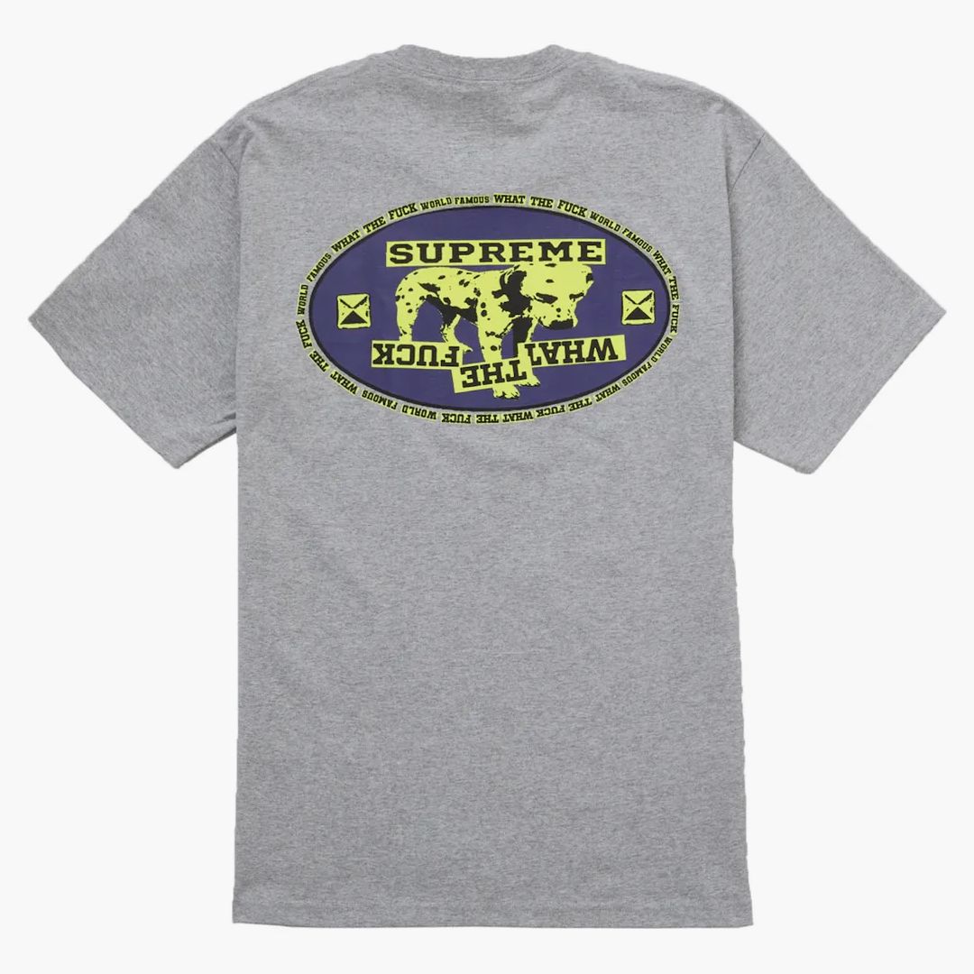 Supreme Dalmatian Tee Heather Grey