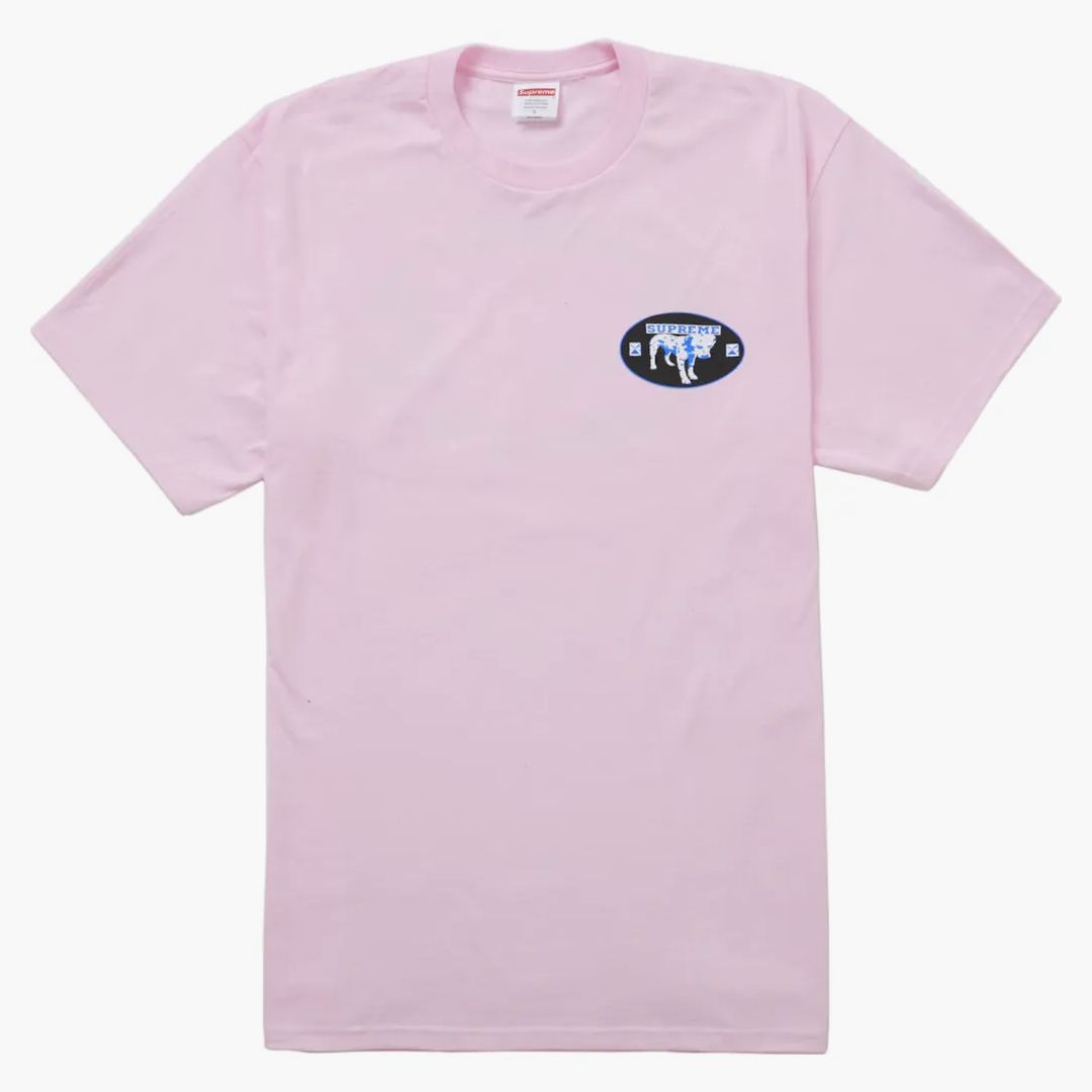 Supreme Dalmatian Tee Light Pink