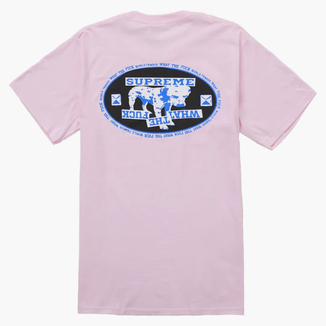 Supreme Dalmatian Tee Light Pink