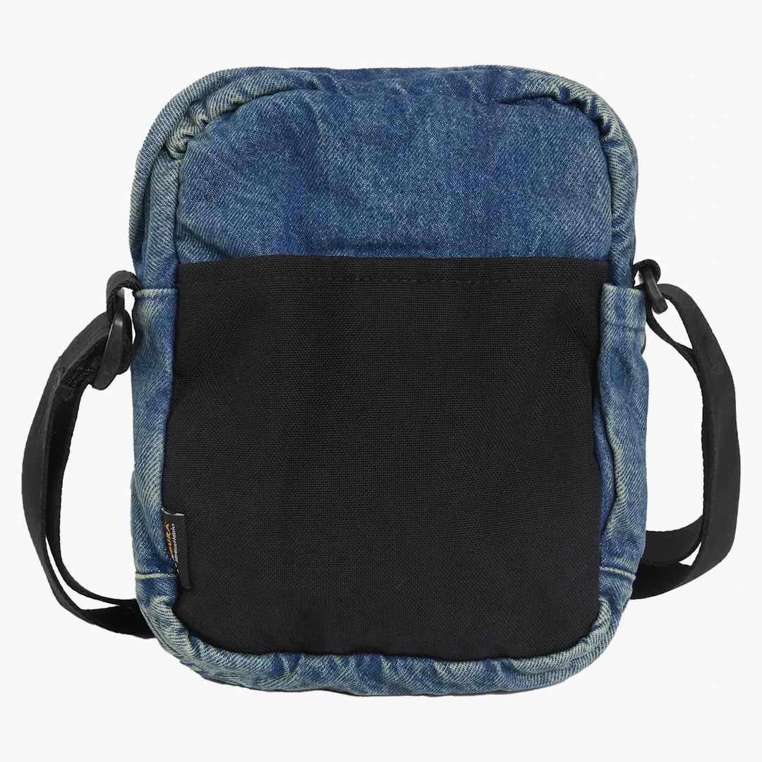 Supreme Denim Shoulder Bag Washed Indigo