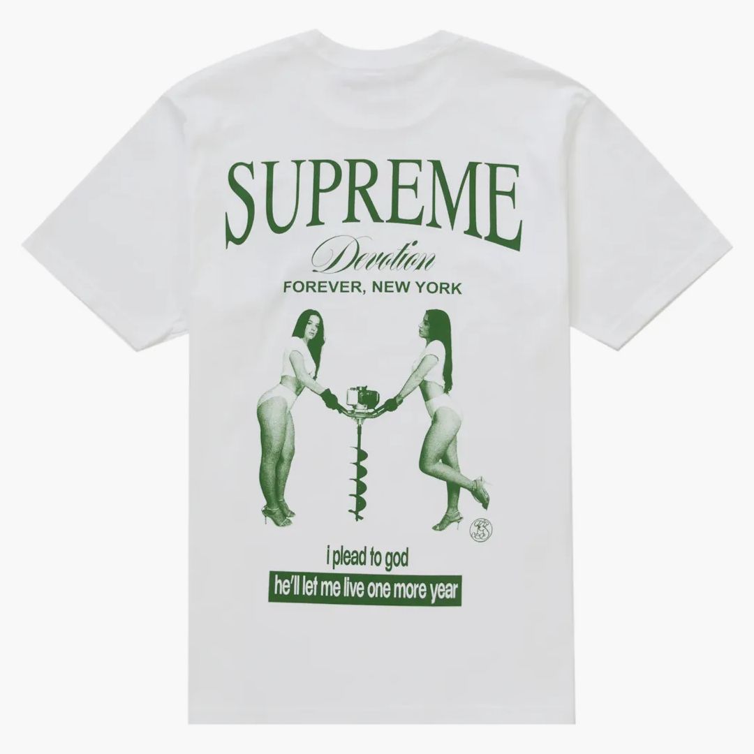 Supreme Devotion Tee White