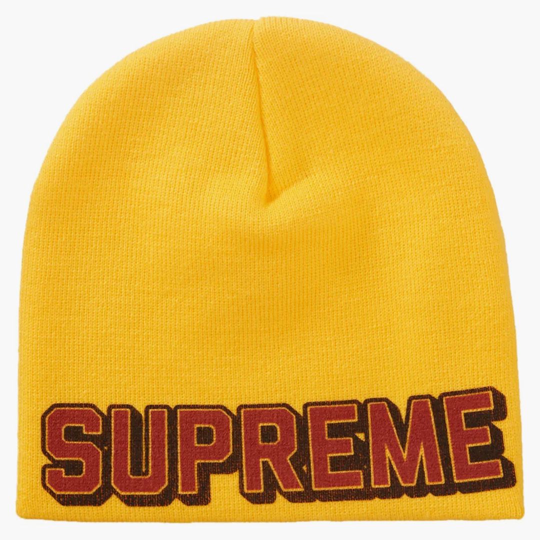 Supreme Dragon Beanie Yellow