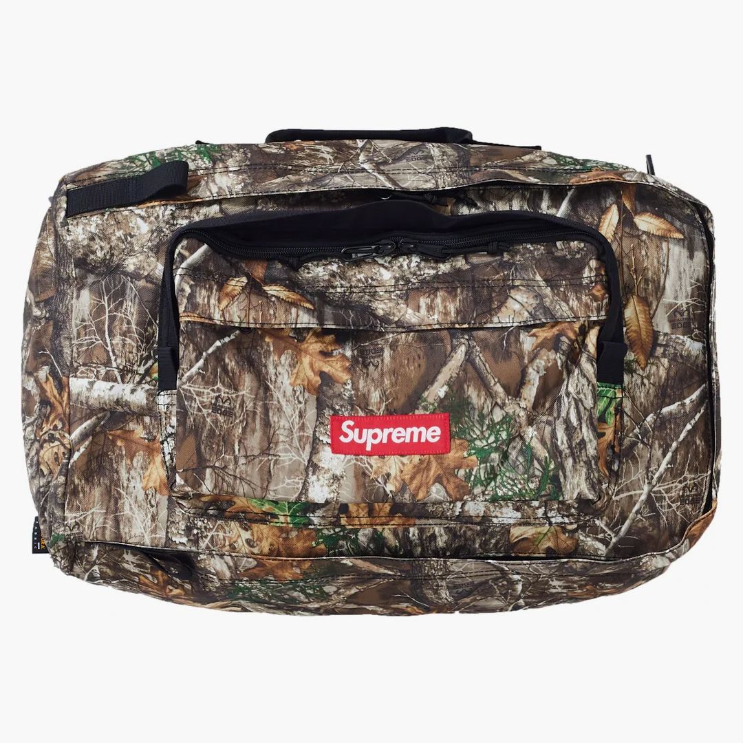 Supreme Duffle Bag (fw19) Real Tree Camo