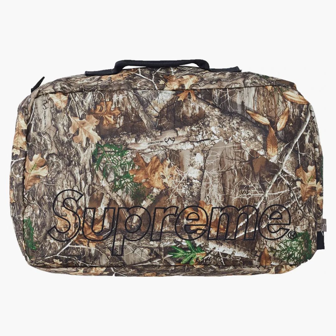 Supreme Duffle Bag (fw19) Real Tree Camo