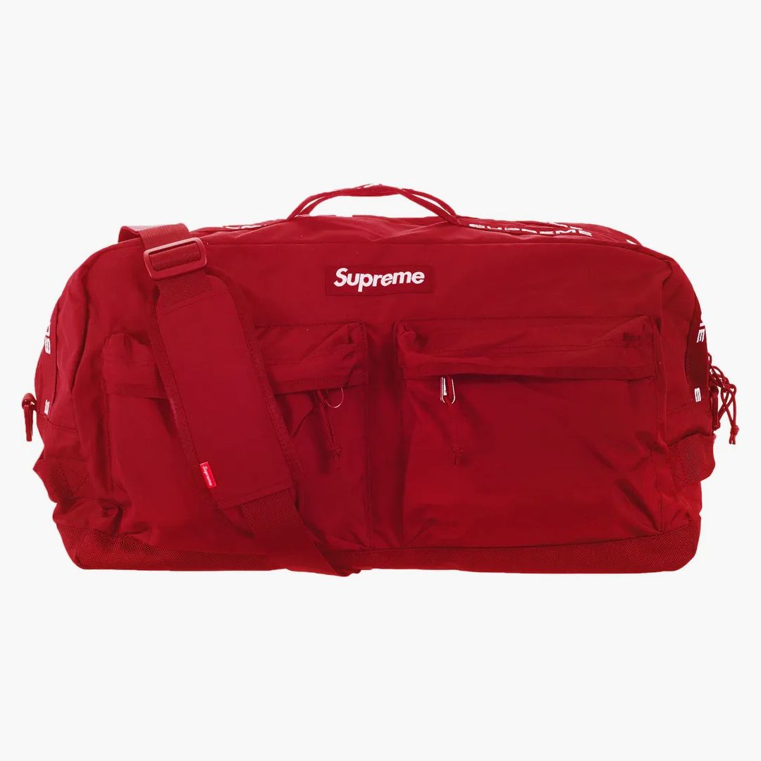 Supreme Duffle Bag (fw22) Red