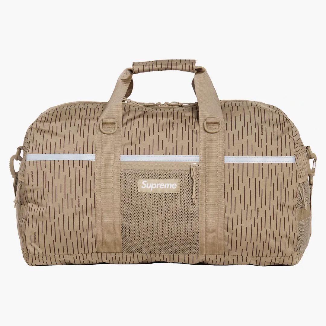 Supreme Duffle Bag (fw24) Tan Raindrop
