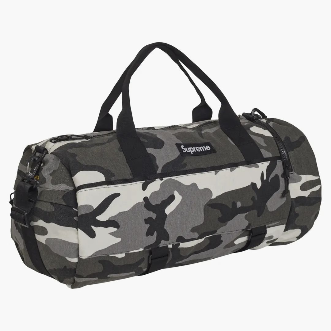 Supreme Duffle Bag (ss25) Snow Camo