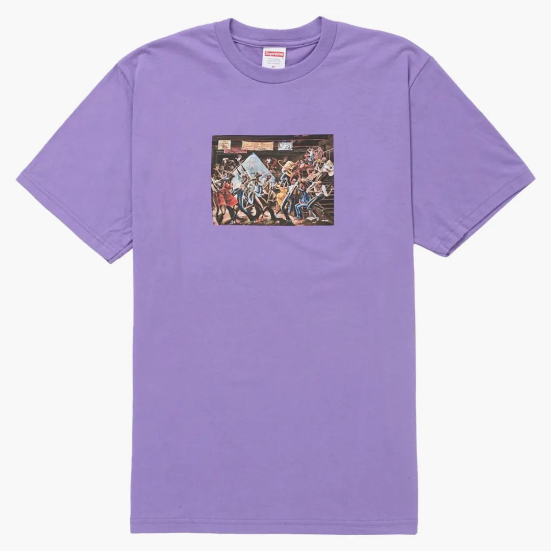 Supreme Ernie Barnes Tee Purple