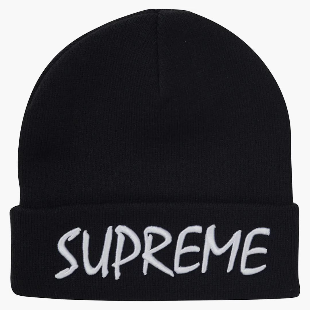 Supreme Ftp Beanie Black