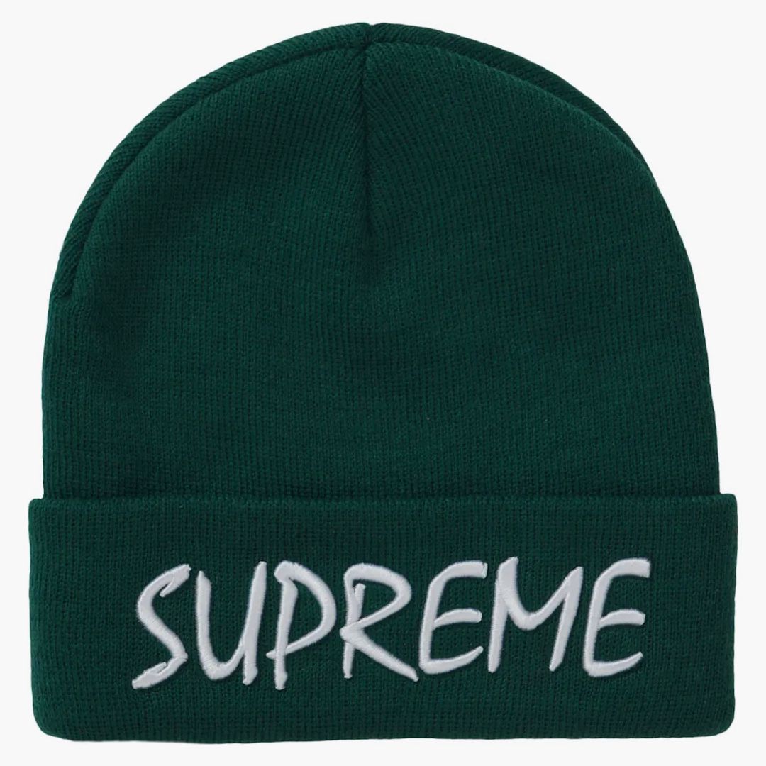 Supreme Ftp Beanie Dark Green