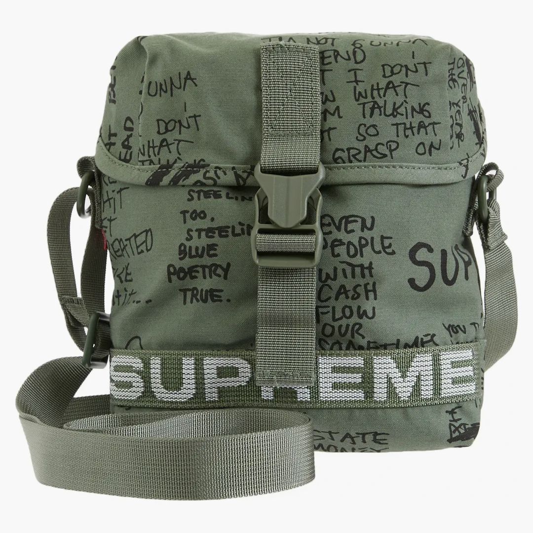 Supreme Field Side Bag Olive Gonz