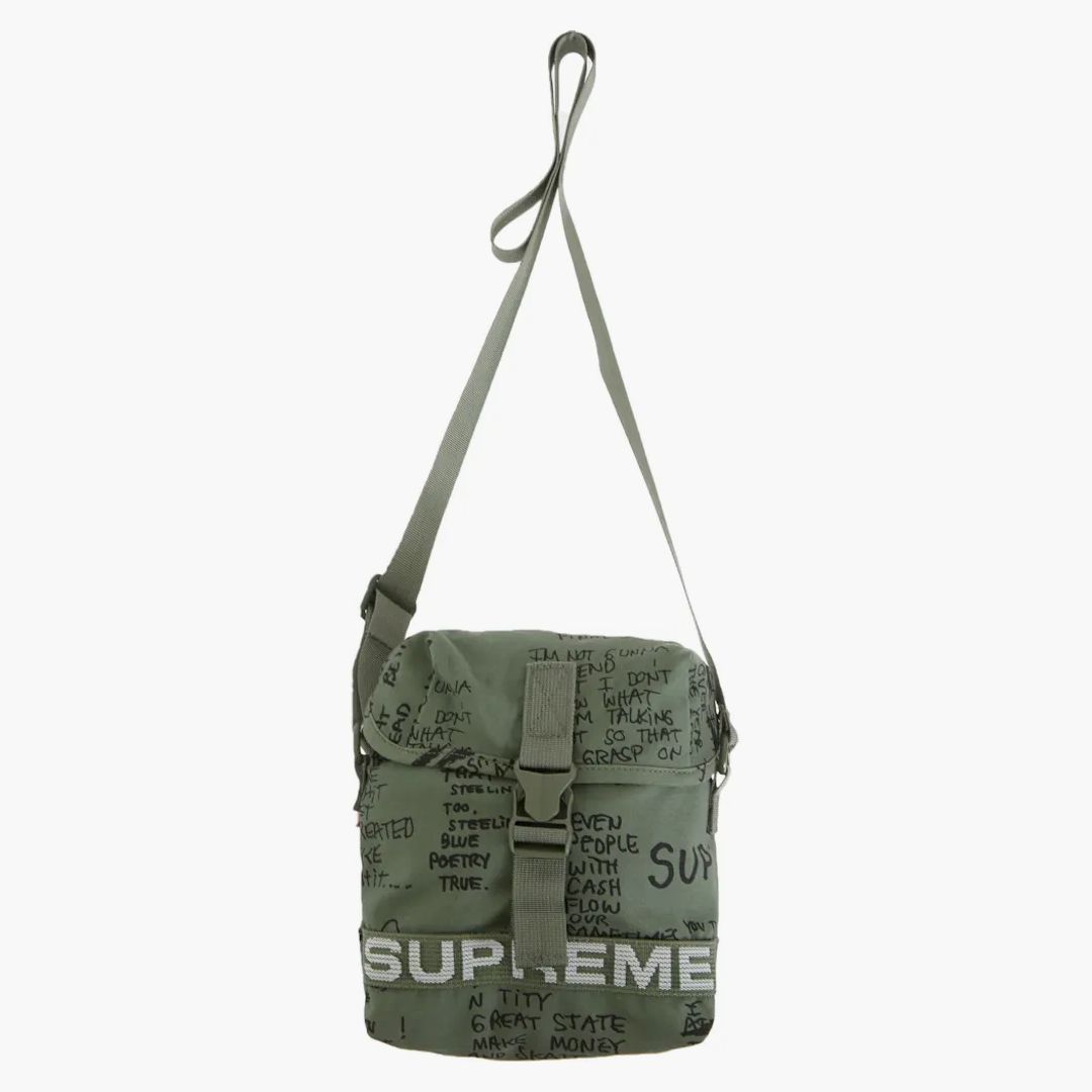 Supreme Field Side Bag Olive Gonz