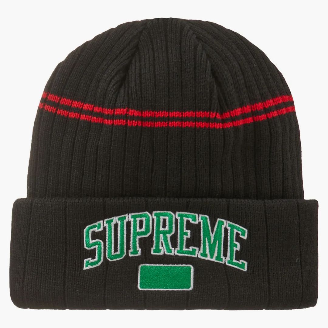 Supreme Fleece Lined Beanie Black
