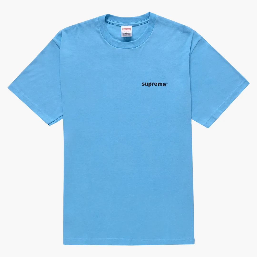 Supreme Fuck Money Tee Bright Blue
