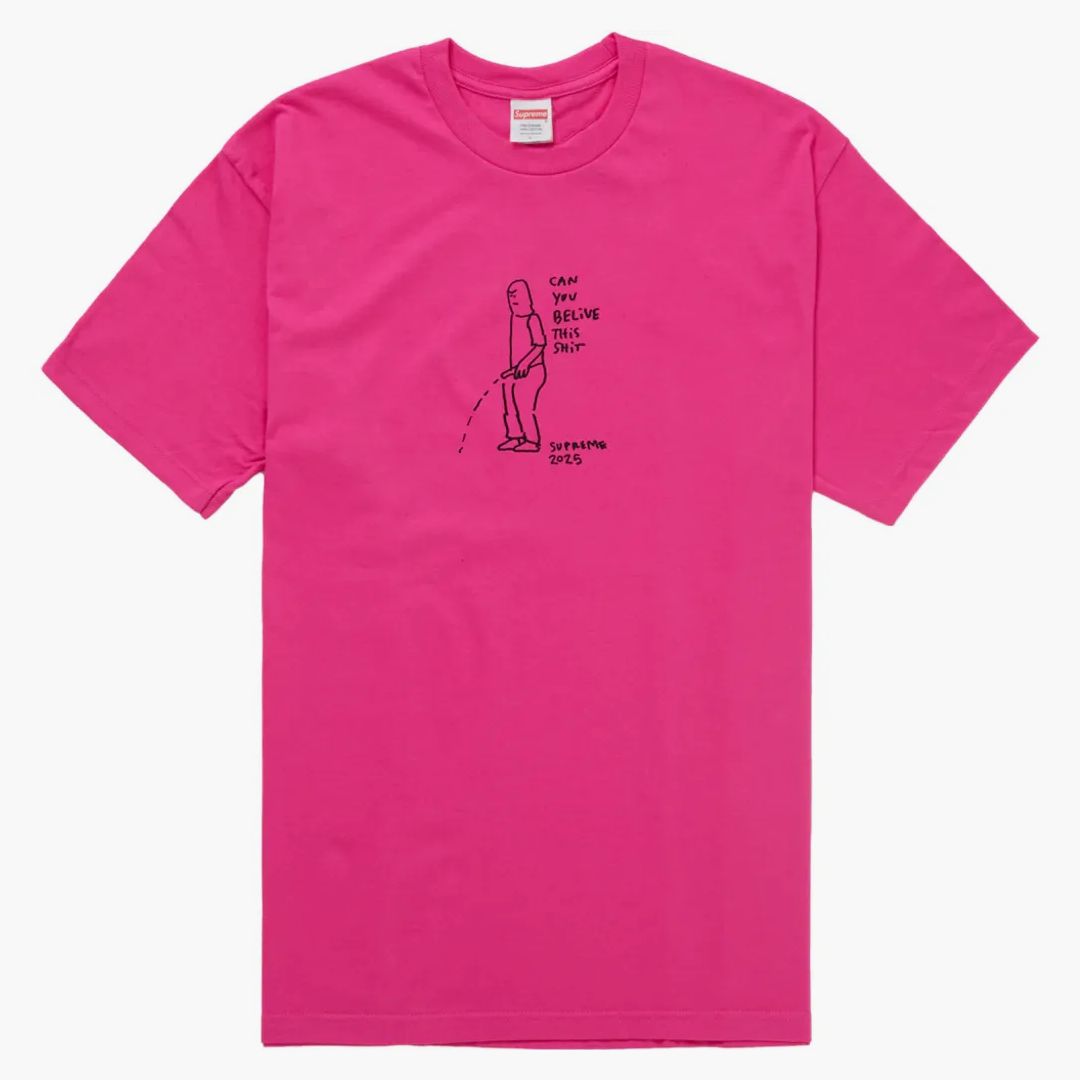 Supreme Gonz Tee (ss25) Fuchsia