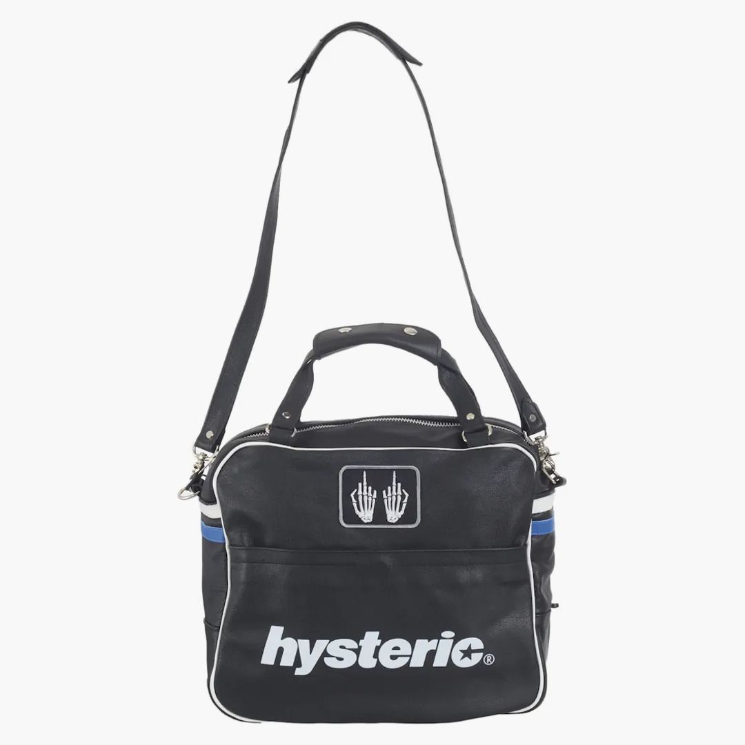 Supreme Hysteric Glamour Vanson Leather Bag Black