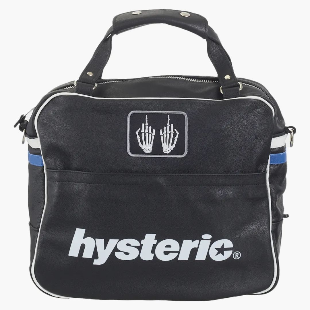 Supreme Hysteric Glamour Vanson Leather Bag Black