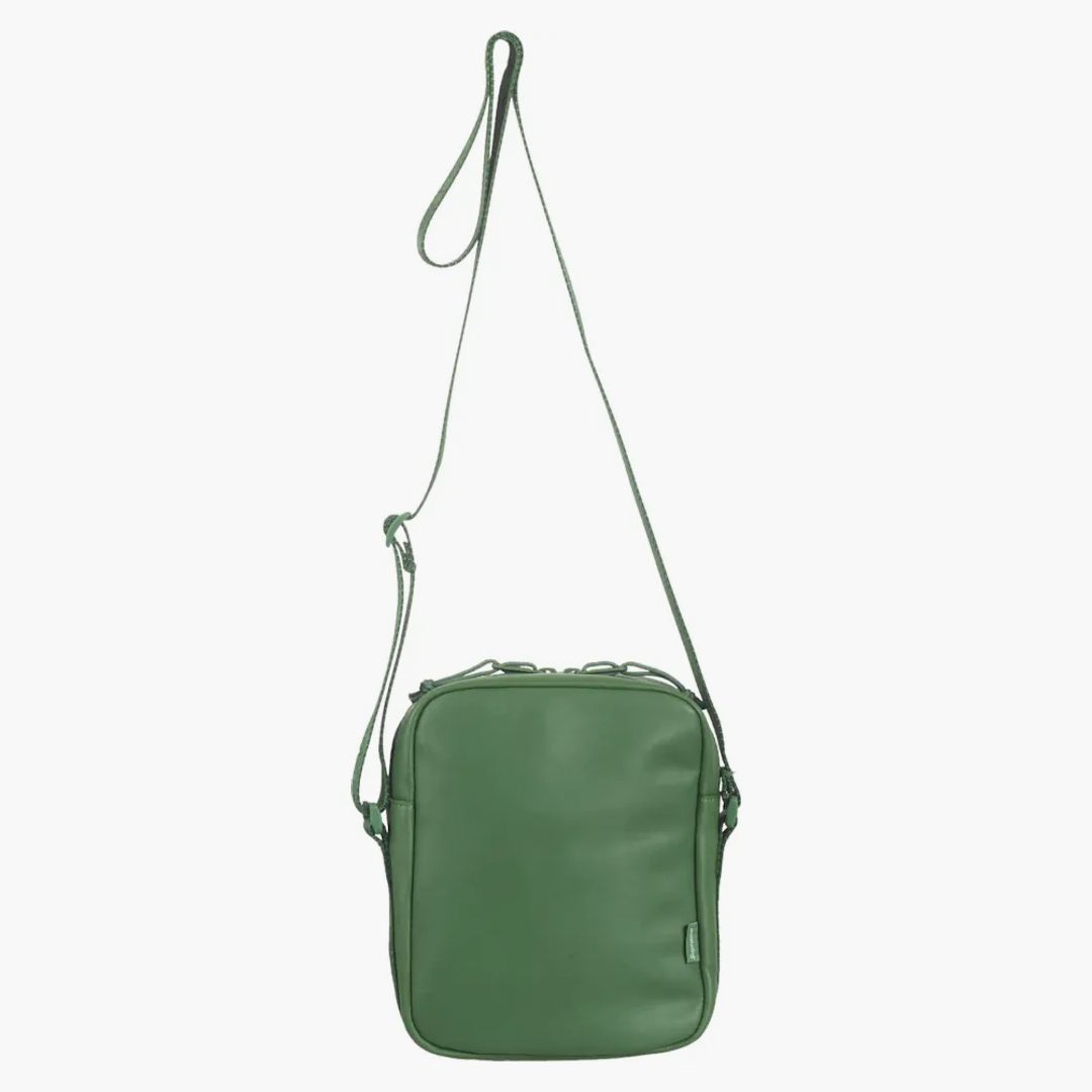 Leather Shoulder Bag Green