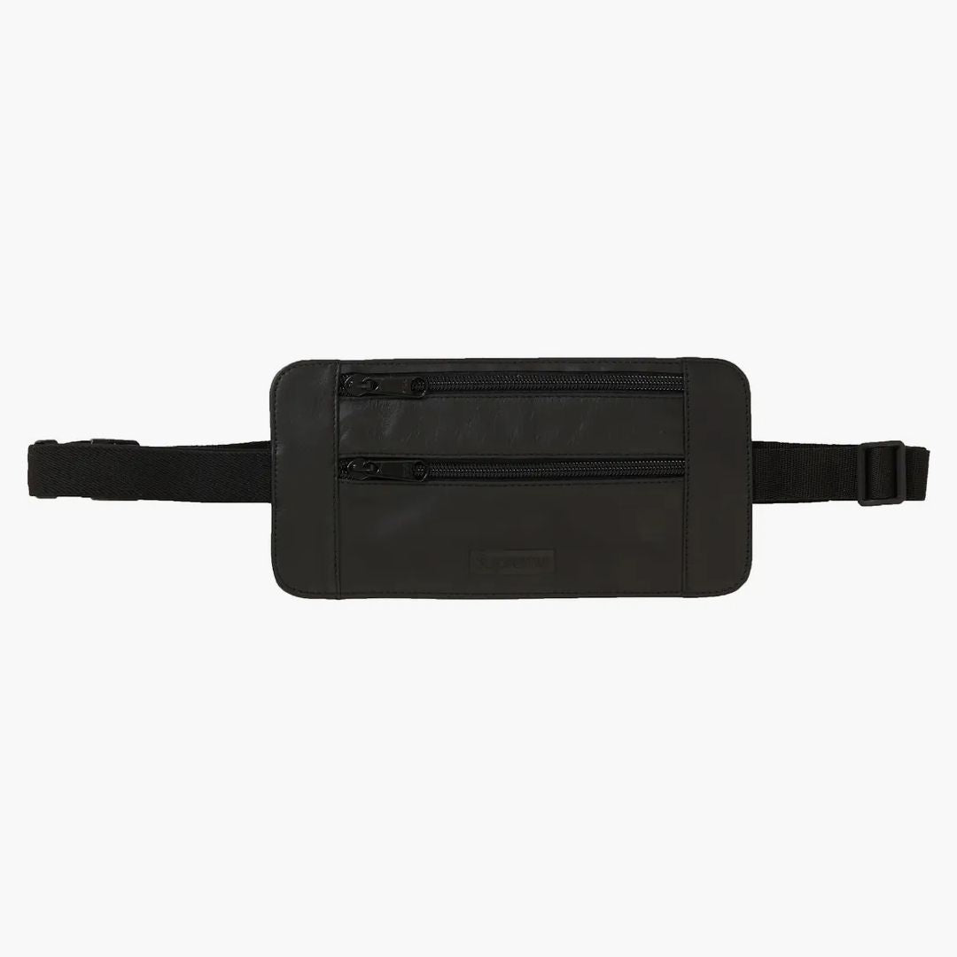 Supreme Leather Waist/shoulder Pouch Black