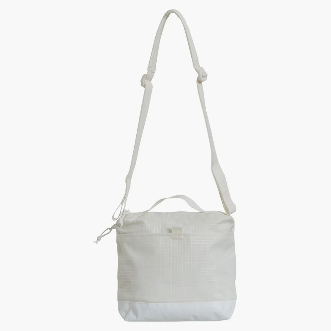Supreme Logo Shoulder Bag White