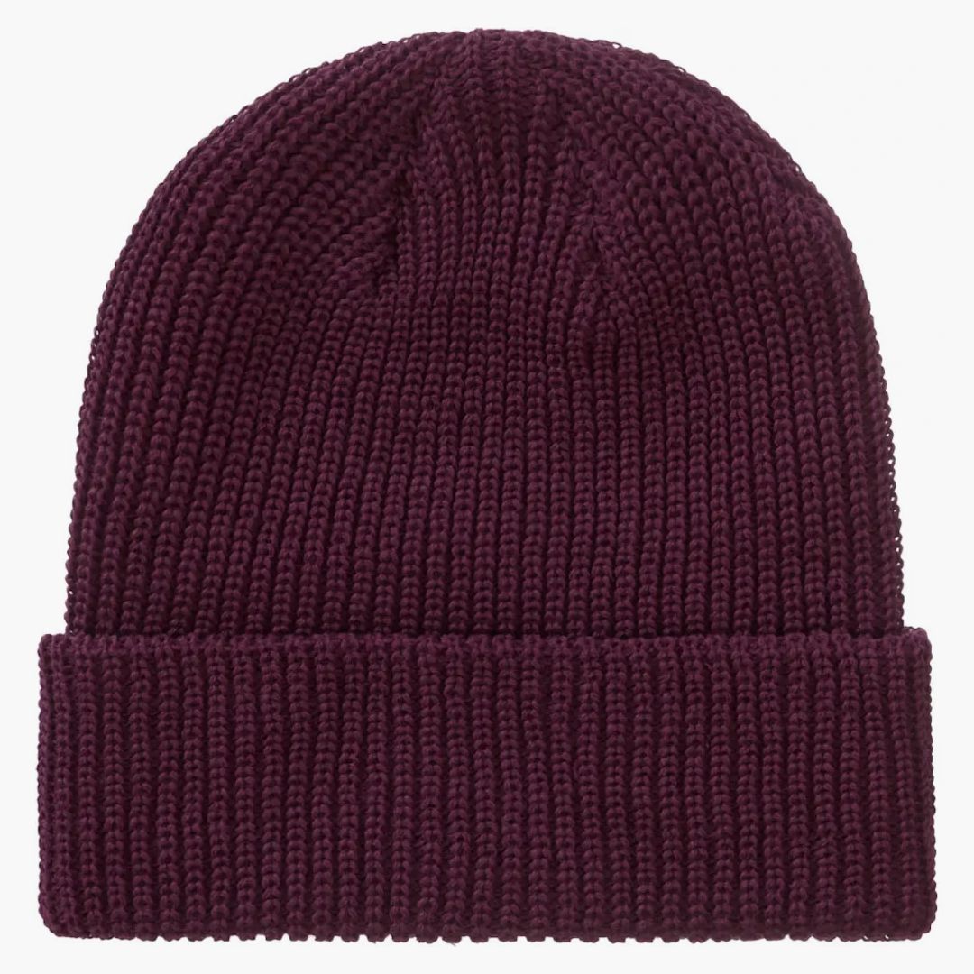 Supreme Loose Gauge Beanie Burgundy